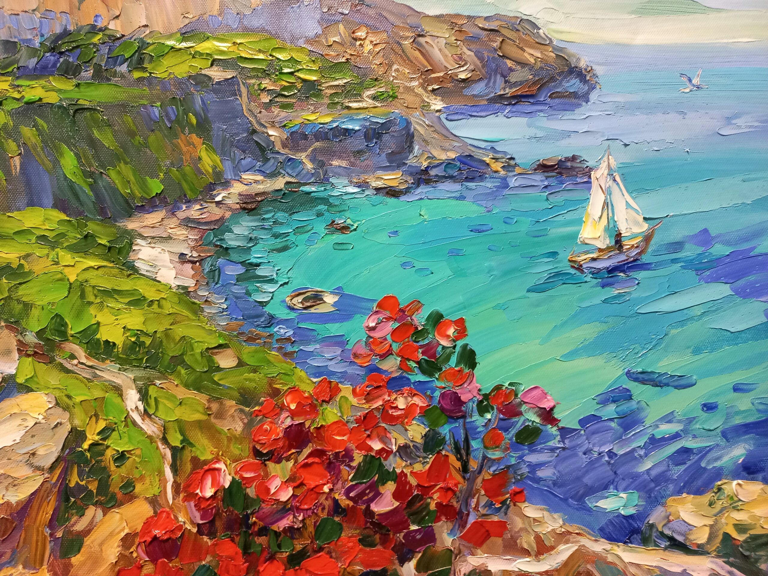 Seascape Painting Italy
