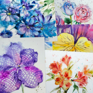 Set Flower Artworks Olesya Rapotkina