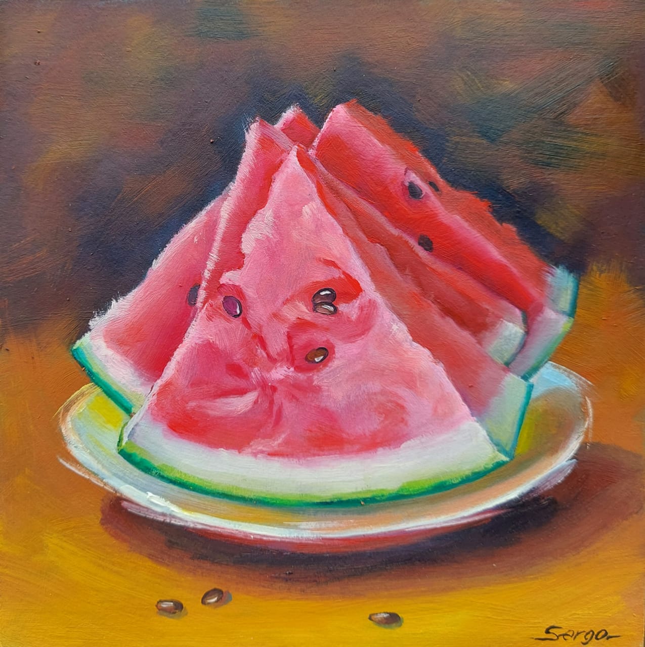 Watermelon Painting