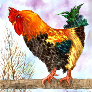 Chicken Painting
