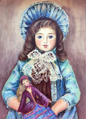 Doll Portrait Painting