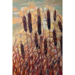 Cattail painting