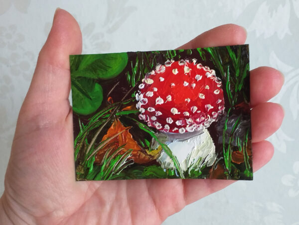 Fly Agaric Oil Painting