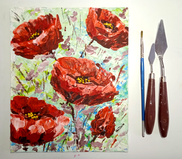 Poppy Painting