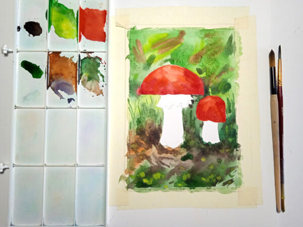 Fly Agaric Painting