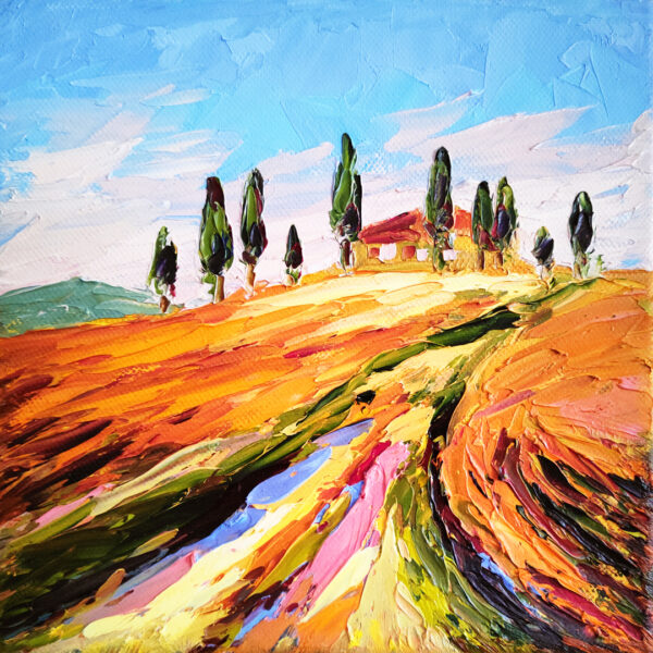 Tuscany Oil Painting