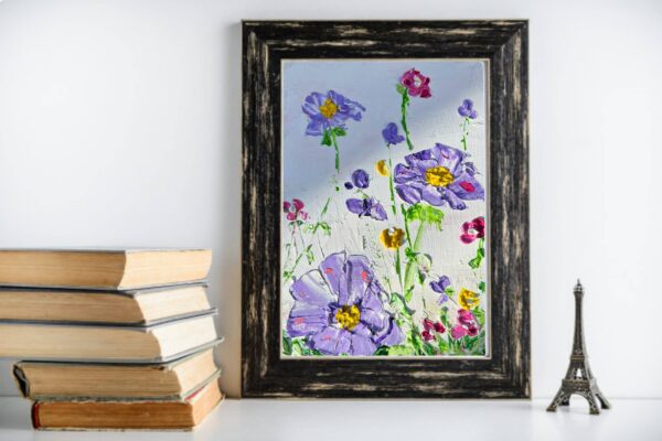 home decor Floral oil Painting